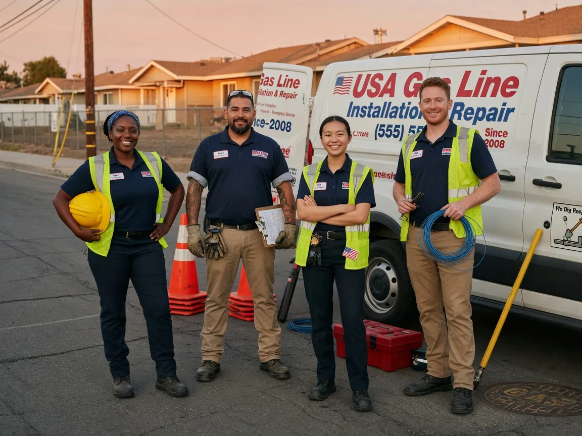 Gas Line Installation company in Riverton, IL