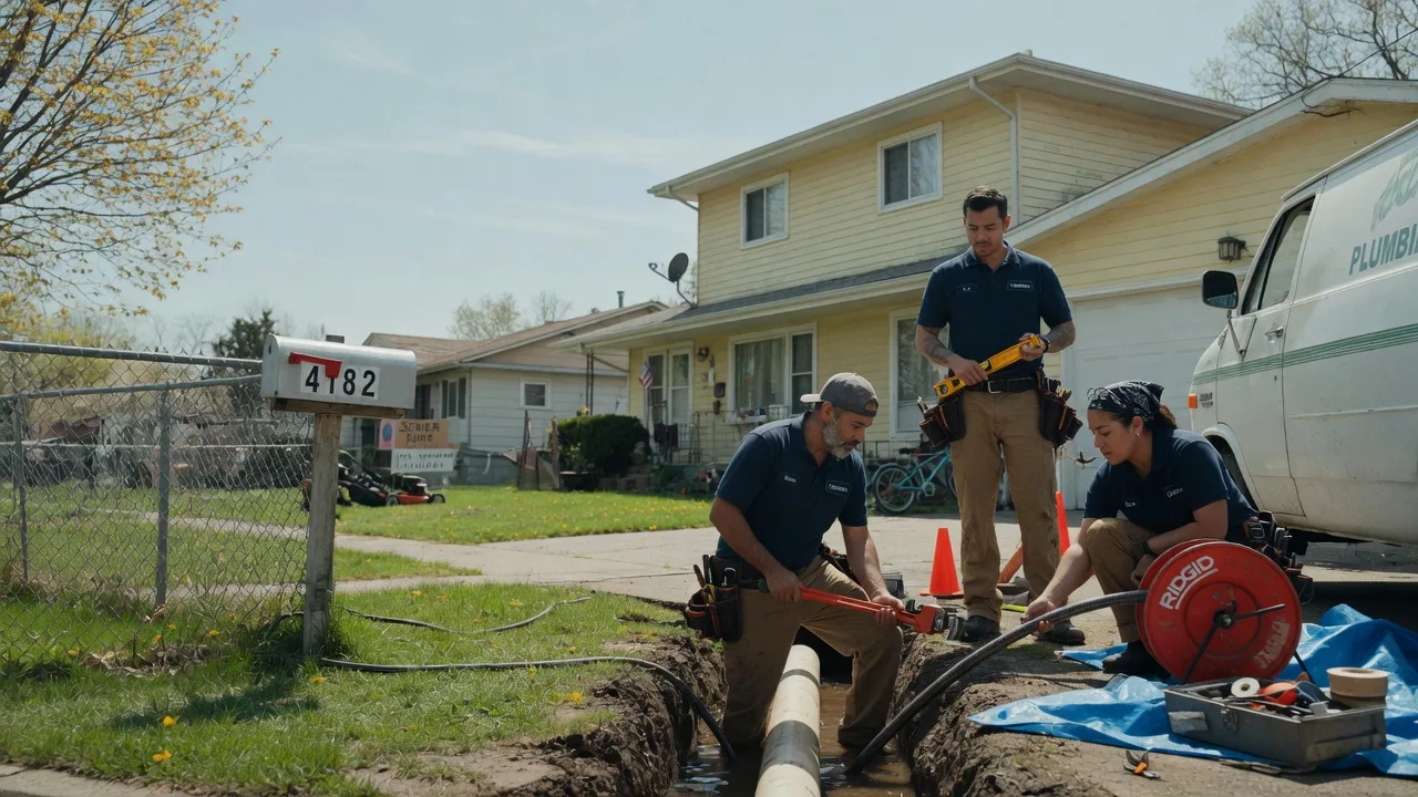 Gas Line Repair in Riverton, IL near me